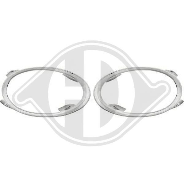DIEDERICHS 4466049 - Blende, Stoßfänger