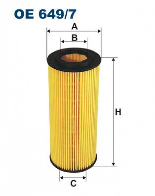 FILTRON OE649/7 - Ölfilter