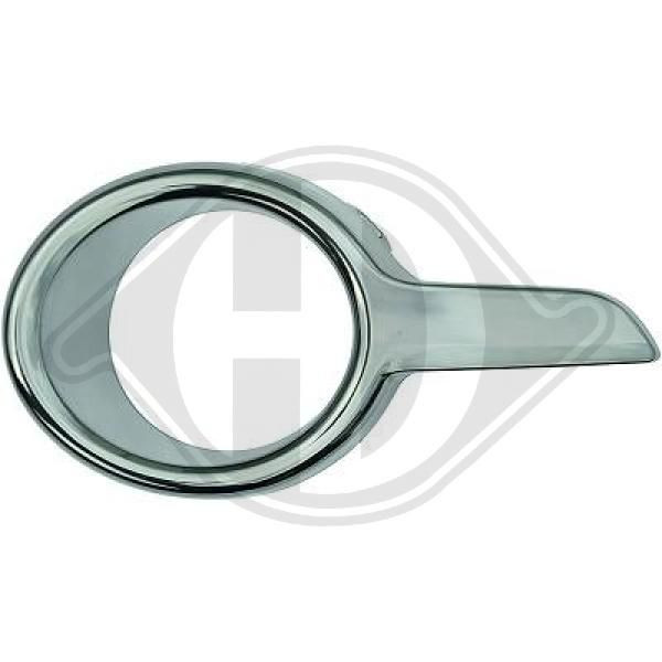DIEDERICHS 4227048 - Blende, Stoßfänger