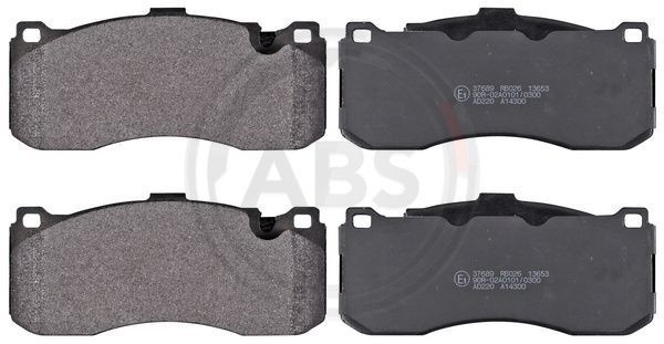 A.B.S. 37689 - Bremsbelagsatz, Scheibenbremse