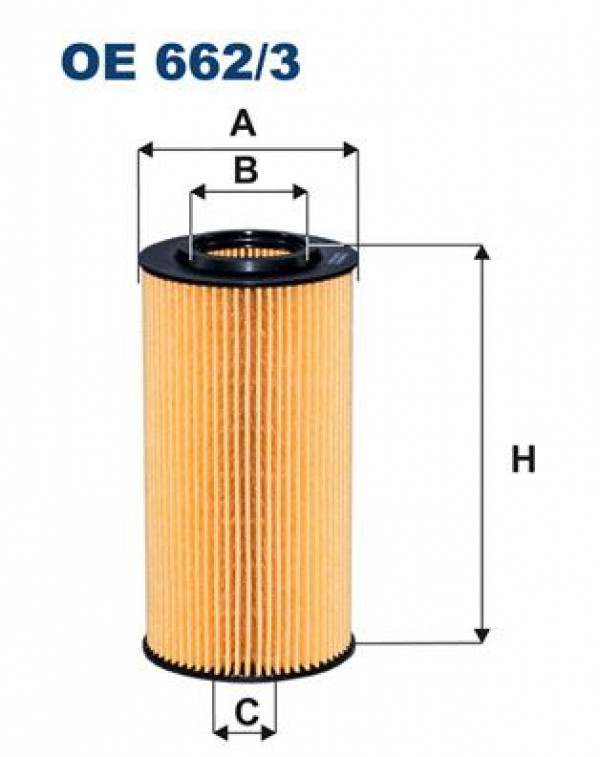 FILTRON OE662/3 - Ölfilter