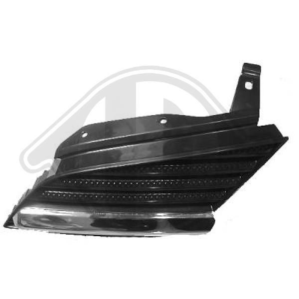 DIEDERICHS 6053043 - Kühlergitter
