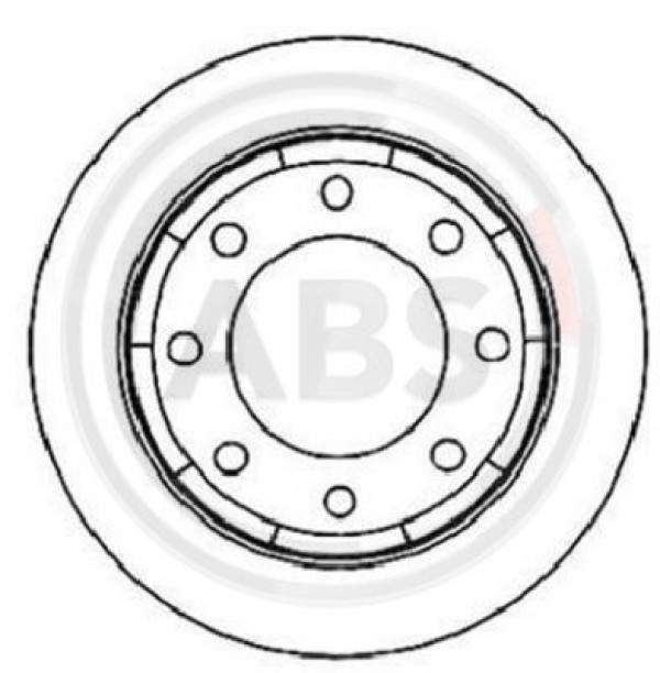 A.B.S. 17291 - Bremsscheibe