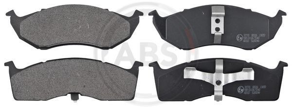 A.B.S. 38730 - Bremsbelagsatz, Scheibenbremse