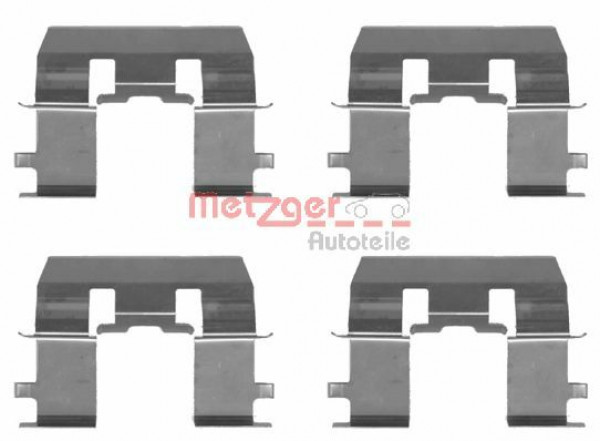 METZGER 109-1281 - Zubehörsatz, Scheibenbremsbelag