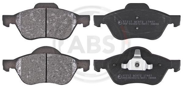A.B.S. 37217 - Bremsbelagsatz, Scheibenbremse