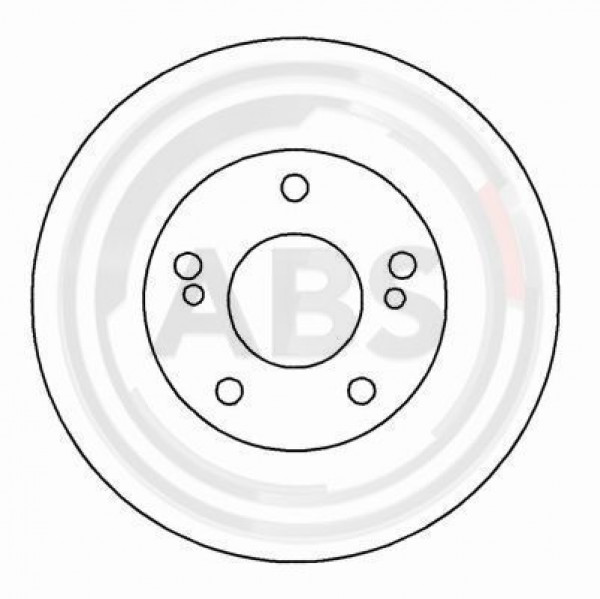 A.B.S. 16040 - Bremsscheibe