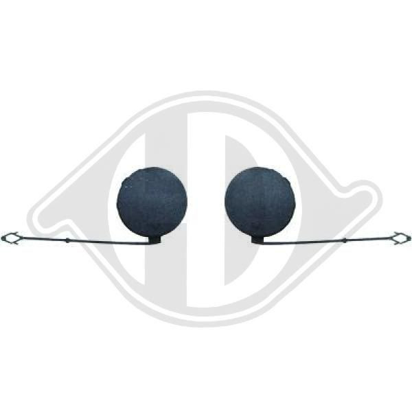 DIEDERICHS 1291062 - Blende, Stoßfänger