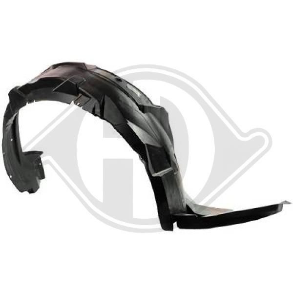 DIEDERICHS 6619009 - Verkleidung, Radhaus