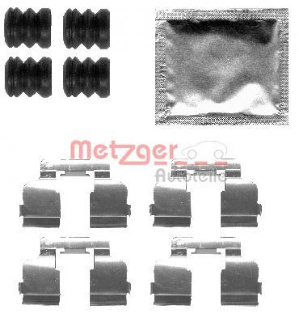 METZGER 109-1835 - Zubehörsatz, Scheibenbremsbelag