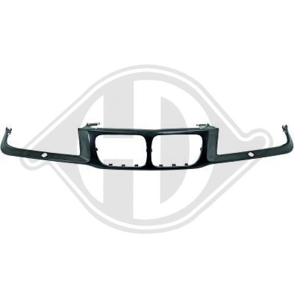 DIEDERICHS 1213508 - Halter, Kühlergitter
