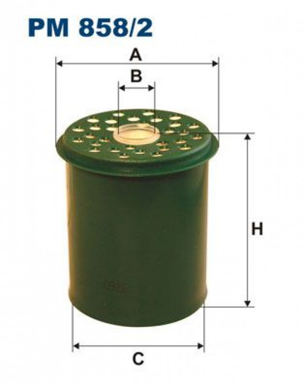 FILTRON PM858/2 - Kraftstofffilter
