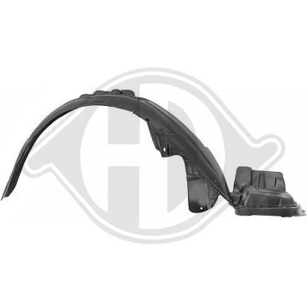 DIEDERICHS 6241008 - Verkleidung, Radhaus