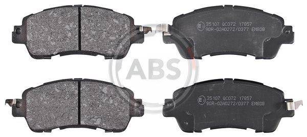 A.B.S. 35107 - Bremsbelagsatz, Scheibenbremse