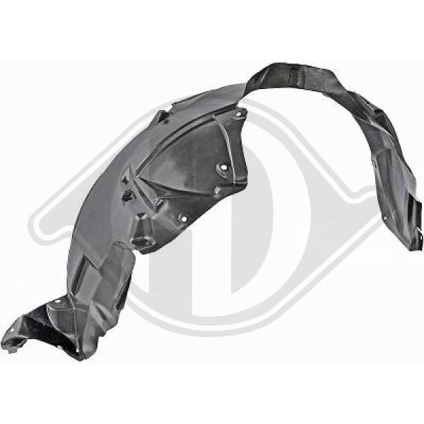 DIEDERICHS 6521808 - Verkleidung, Radhaus