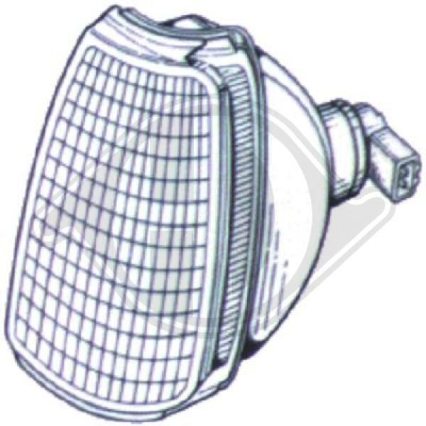 DIEDERICHS 2202072 - Blinkleuchte