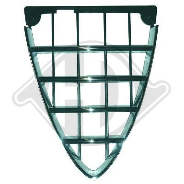 DIEDERICHS 3052040 - Kühlergitter