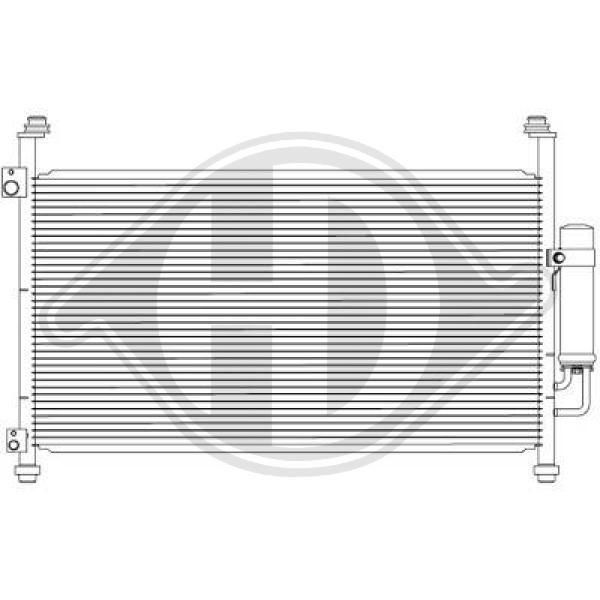 DIEDERICHS DCC1654 - Kondensator, Klimaanlage