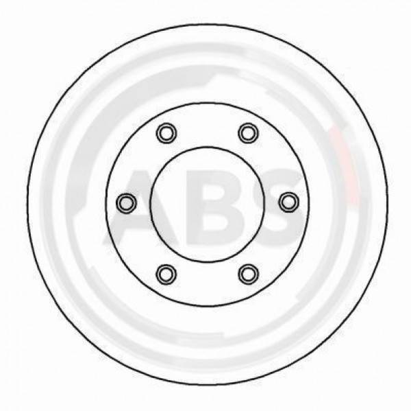 A.B.S. 17015 - Bremsscheibe