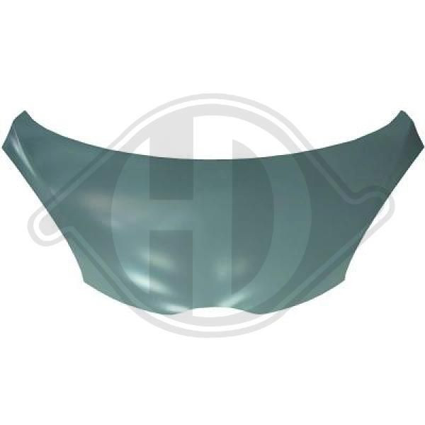 DIEDERICHS 4080100 - Motorhaube