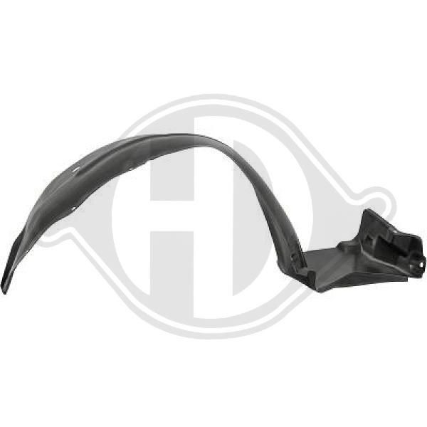 DIEDERICHS 6413008 - Verkleidung, Radhaus