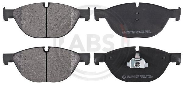 A.B.S. 37703 - Bremsbelagsatz, Scheibenbremse
