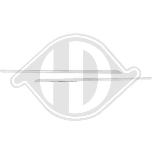 DIEDERICHS 4406243 - Blende, Kühlergitter