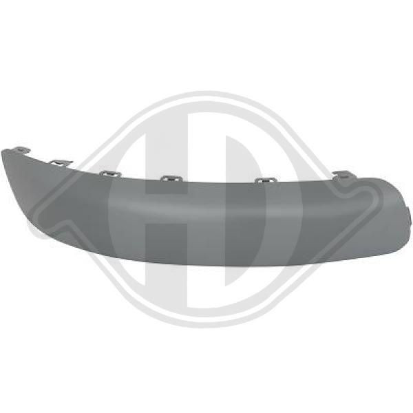 DIEDERICHS 4234167 - Zier-/Schutzleiste, Stoßfänger