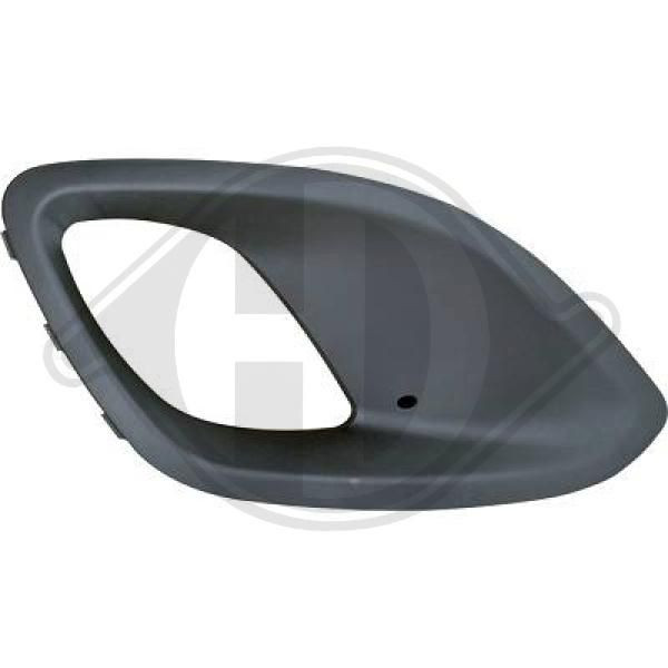 DIEDERICHS 6506048 - Lüftungsgitter, Stoßfänger