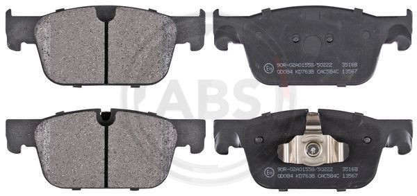 A.B.S. 35168 - Bremsbelagsatz, Scheibenbremse