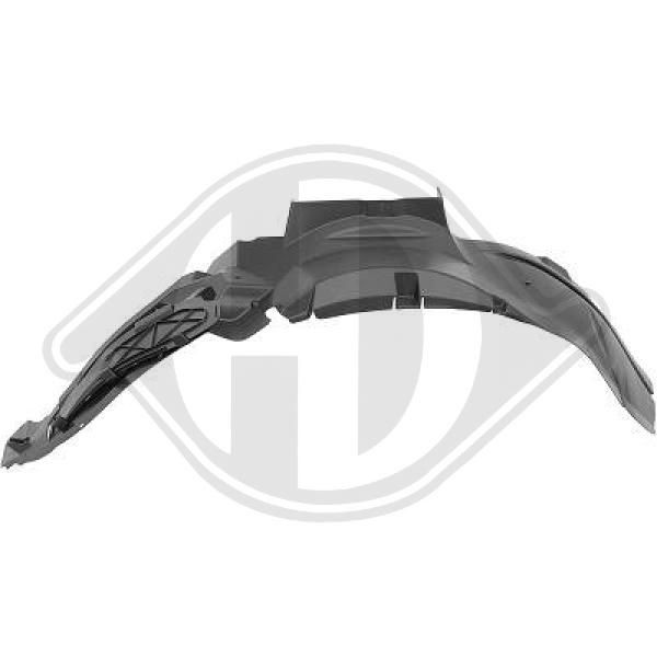 DIEDERICHS 3435008 - Verkleidung, Radhaus