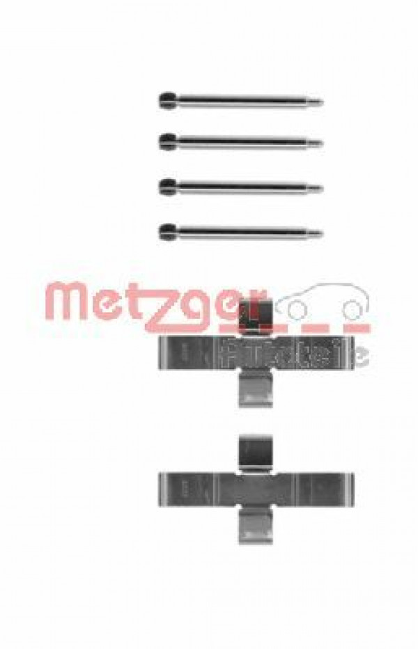 METZGER 109-1004 - Zubehörsatz, Scheibenbremsbelag