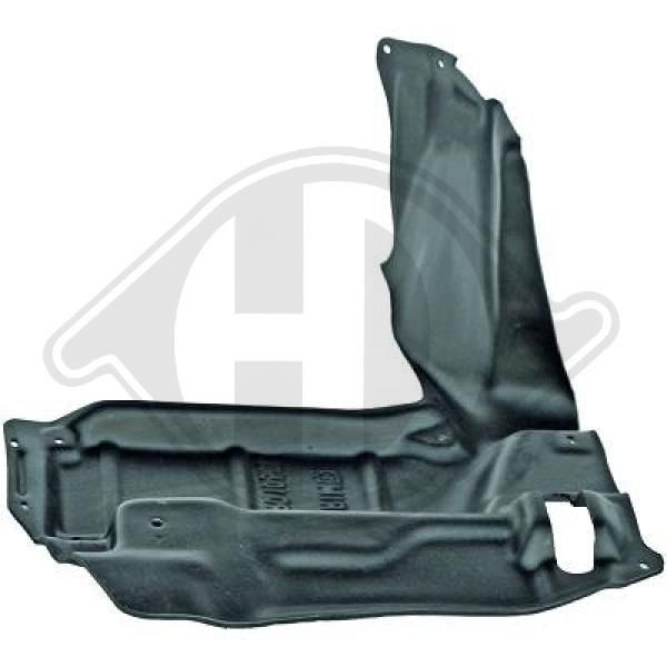 DIEDERICHS 8662411 - Motorabdeckung