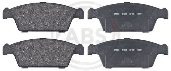 A.B.S. 37002 - Bremsbelagsatz, Scheibenbremse