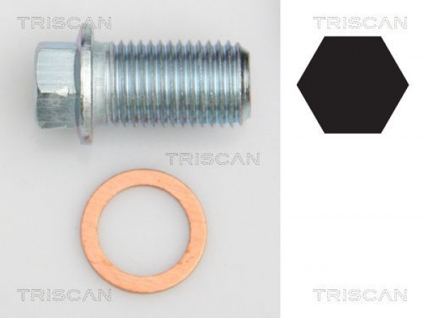 TRISCAN 95001012 - Verschlussschraube, Ölwanne