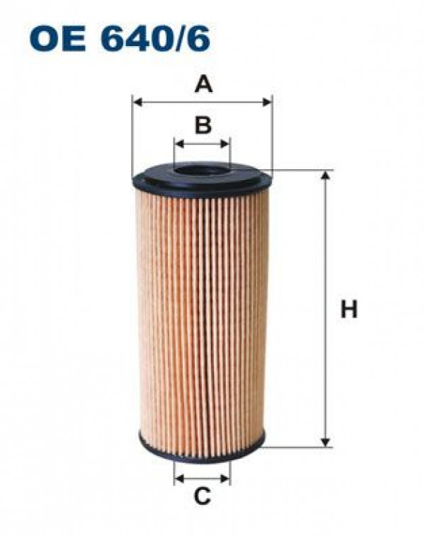 FILTRON OE640/6 - Ölfilter