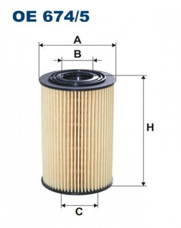 FILTRON OE674/5 - Ölfilter