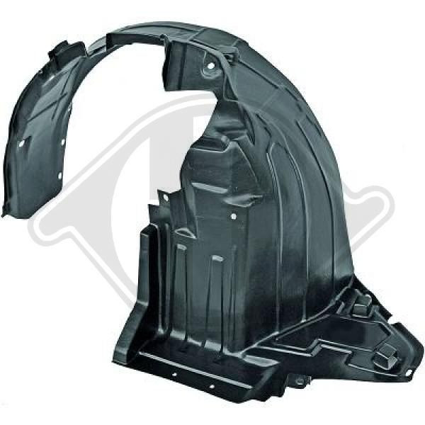 DIEDERICHS 6025009 - Verkleidung, Radhaus