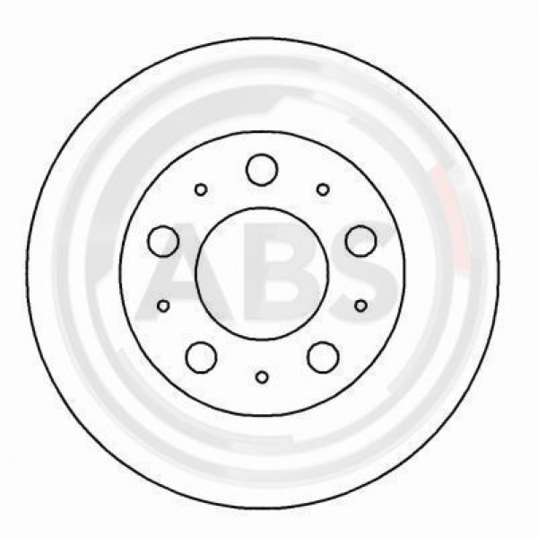 A.B.S. 15933 - Bremsscheibe