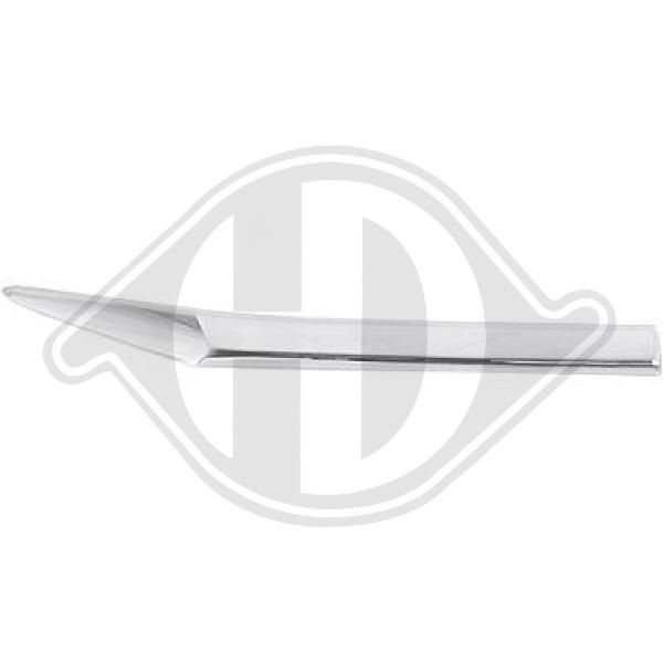 DIEDERICHS 5292042 - Zier-/Schutzleiste, Kühlergitter