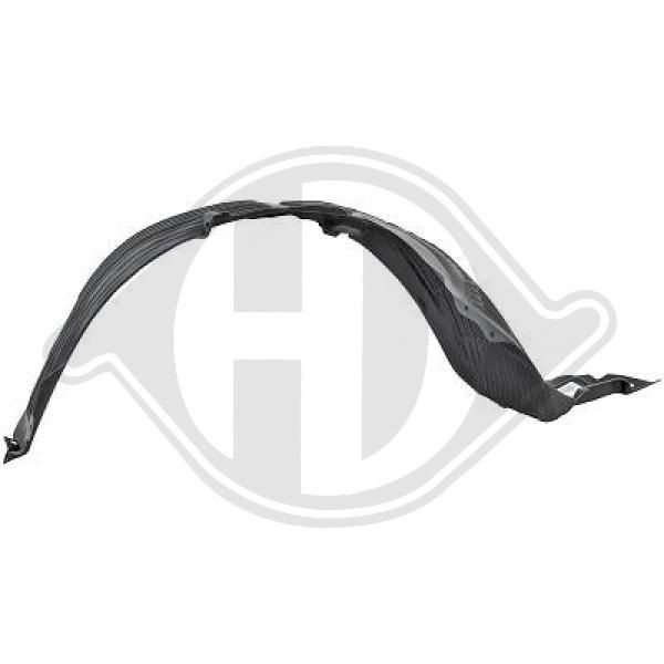 DIEDERICHS 6506009 - Verkleidung, Radhaus