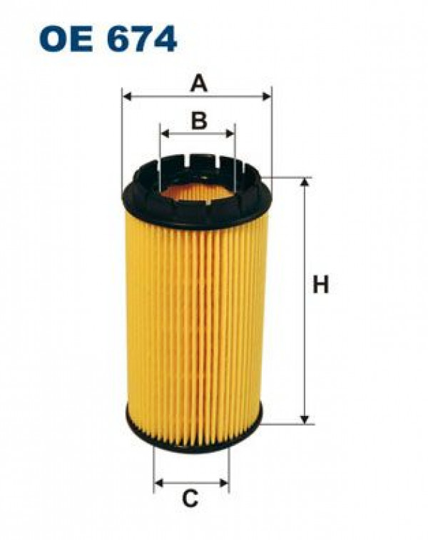 FILTRON OE674 - Ölfilter