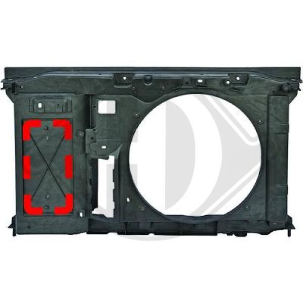 DIEDERICHS 4235002 - Frontverkleidung