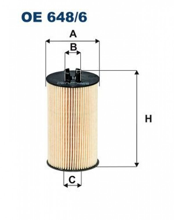 FILTRON OE648/6 - Ölfilter