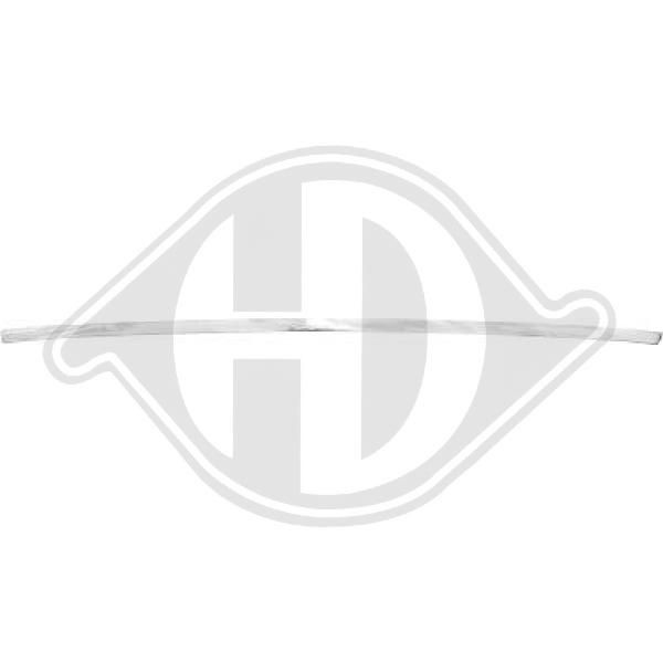 DIEDERICHS 1613065 - Zier-/Schutzleiste, Stoßfänger