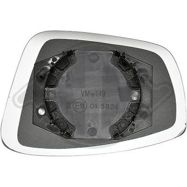DIEDERICHS 7433026 - Spiegelglas, Außenspiegel