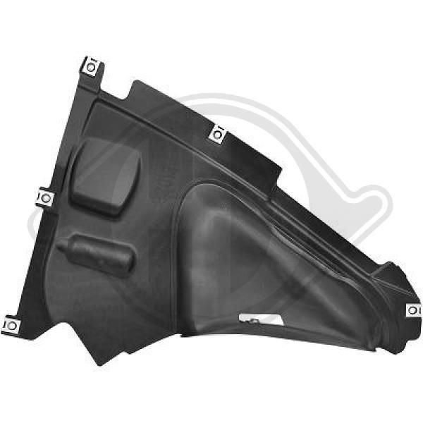 DIEDERICHS 1217109 - Verkleidung, Radhaus