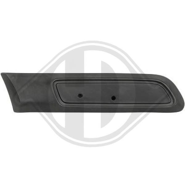 DIEDERICHS 3405322 - Zier-/Schutzleiste, Kotflügel