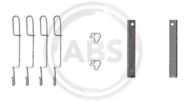 A.B.S. 1280Q - Zubehörsatz, Scheibenbremsbelag