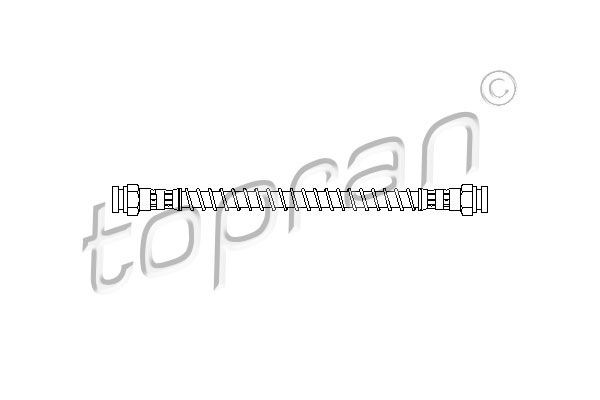 TOPRAN 720898 - Bremsschlauch